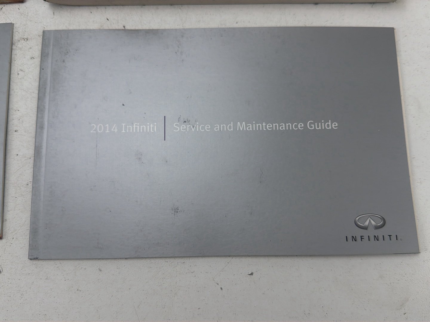2014 Infiniti Q50 Owners Manual Set Guide Books Case Pouch Wallet OEM