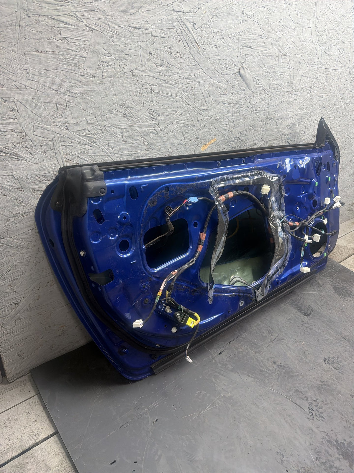 2007-2012 Lexus IS250 Left Driver Side Door Shell Blue 67001-53080 OEM