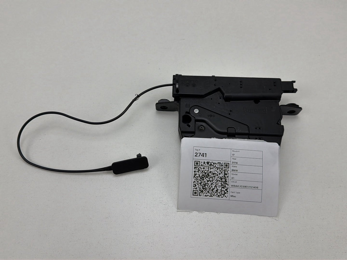 2012-2014 BMW X1 E84 Tailgate Boot Trunk Lock Latch 912781-106 OEM