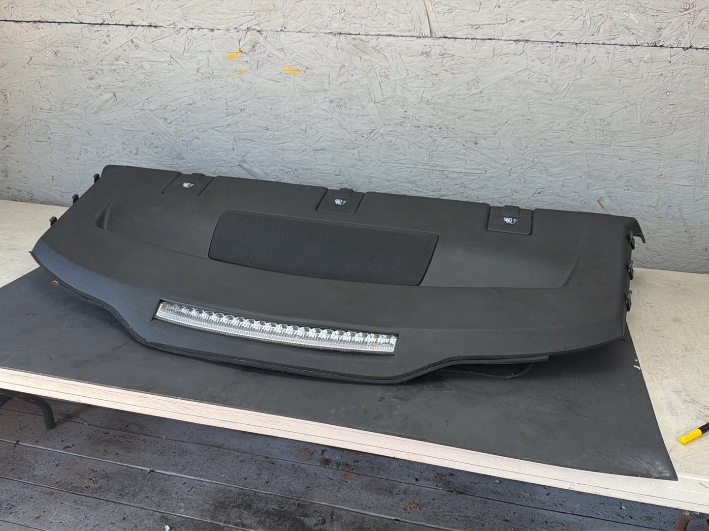 2014-2017 Maserati Ghibli M157 Rear Deck Parcel Shelf Trim Cover Panel OEM