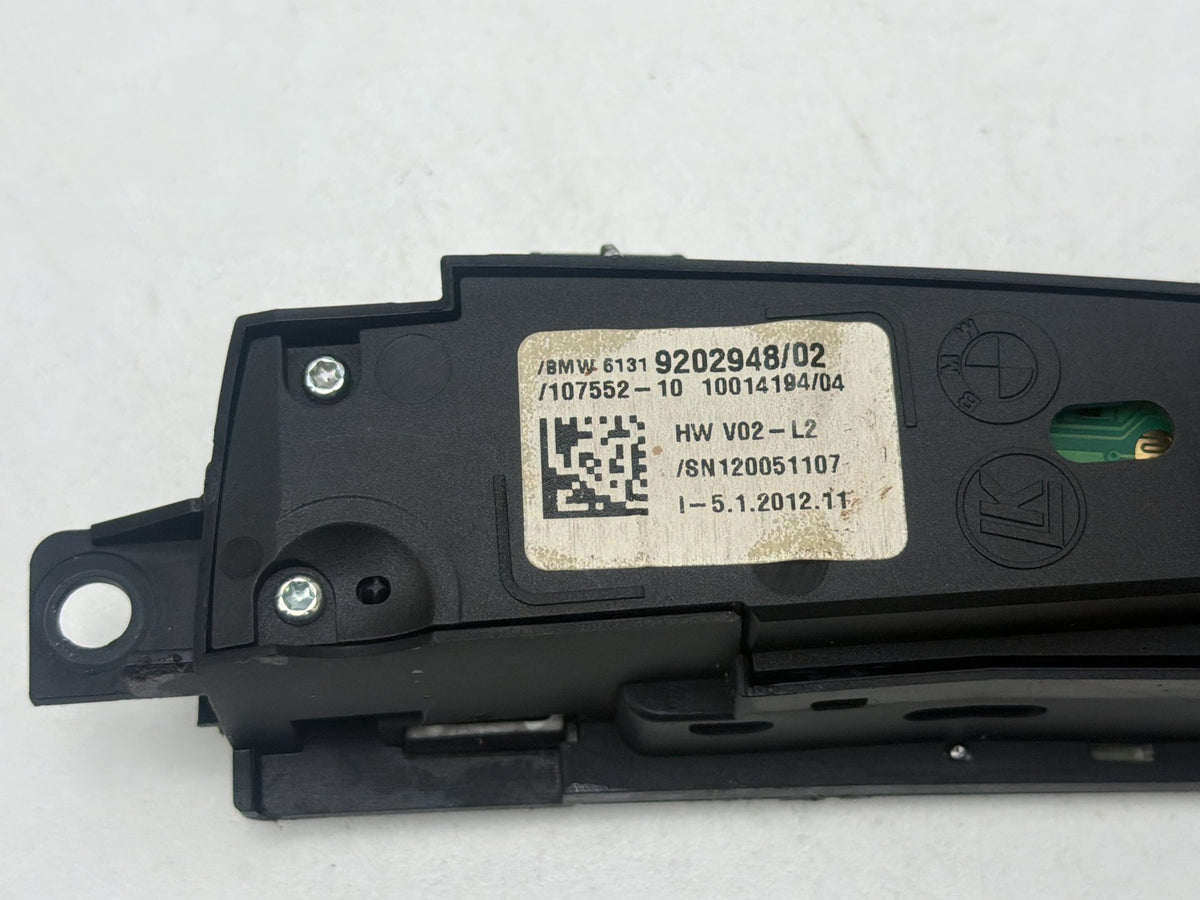 2011-2013 BMW 550i xDrive F10 Center Console Switch Panel 61319202948 OEM