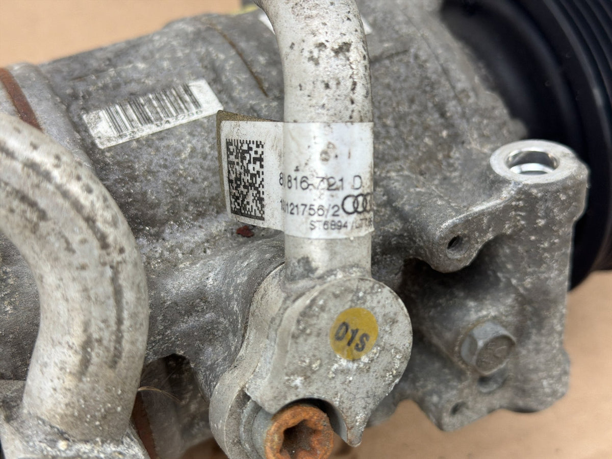 2014-2017 Audi Q5 Quattro 2.0L A/C Compressor 8T0260805N OEM