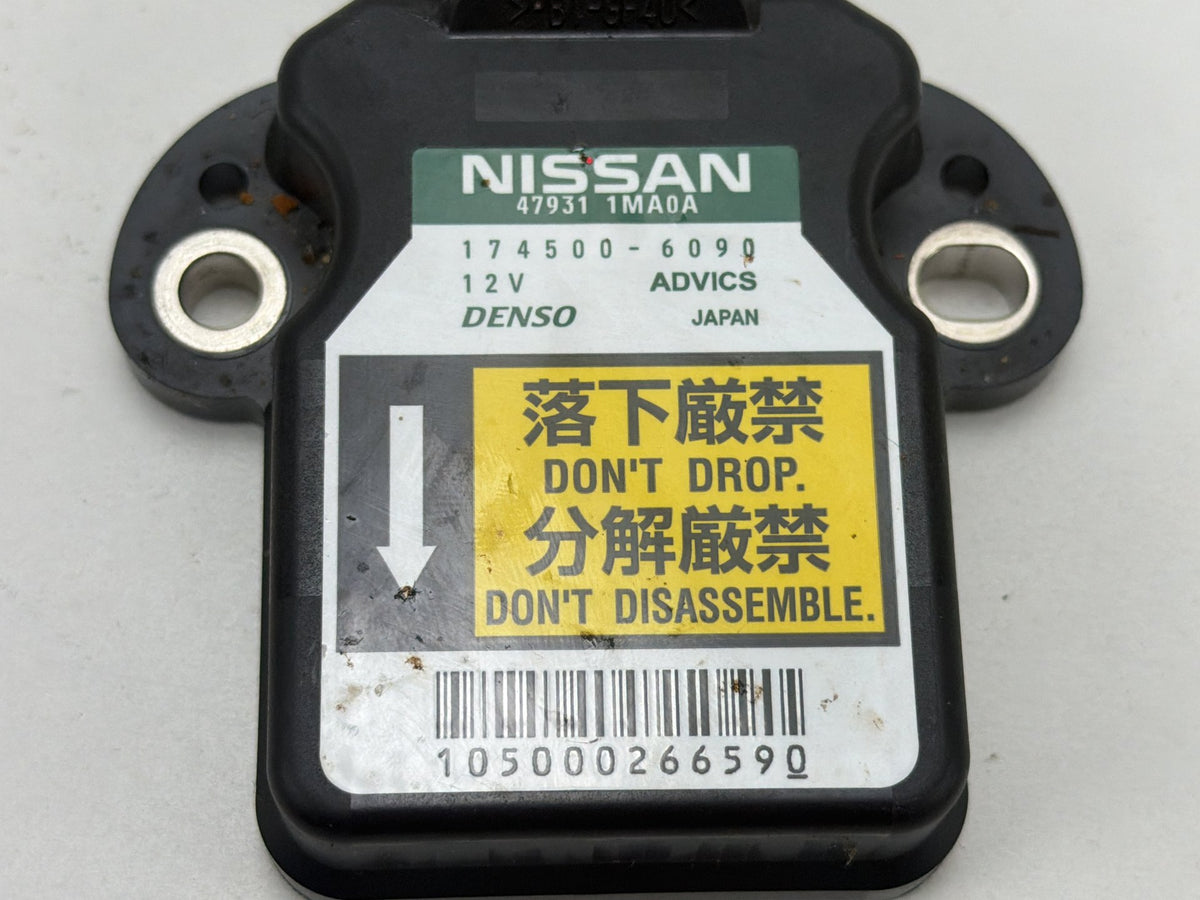 2011-2013 Infiniti QX56 Yaw Rate Sensor Module 174500-6090 OEM
