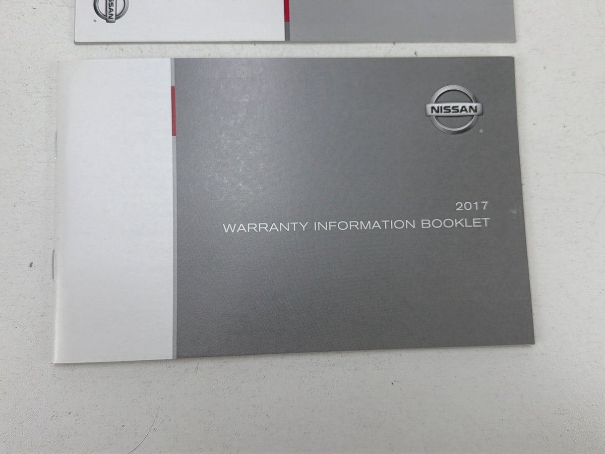 2017 Nissan Sentra Owner's Manual Guide Book Set w/ Case OEM