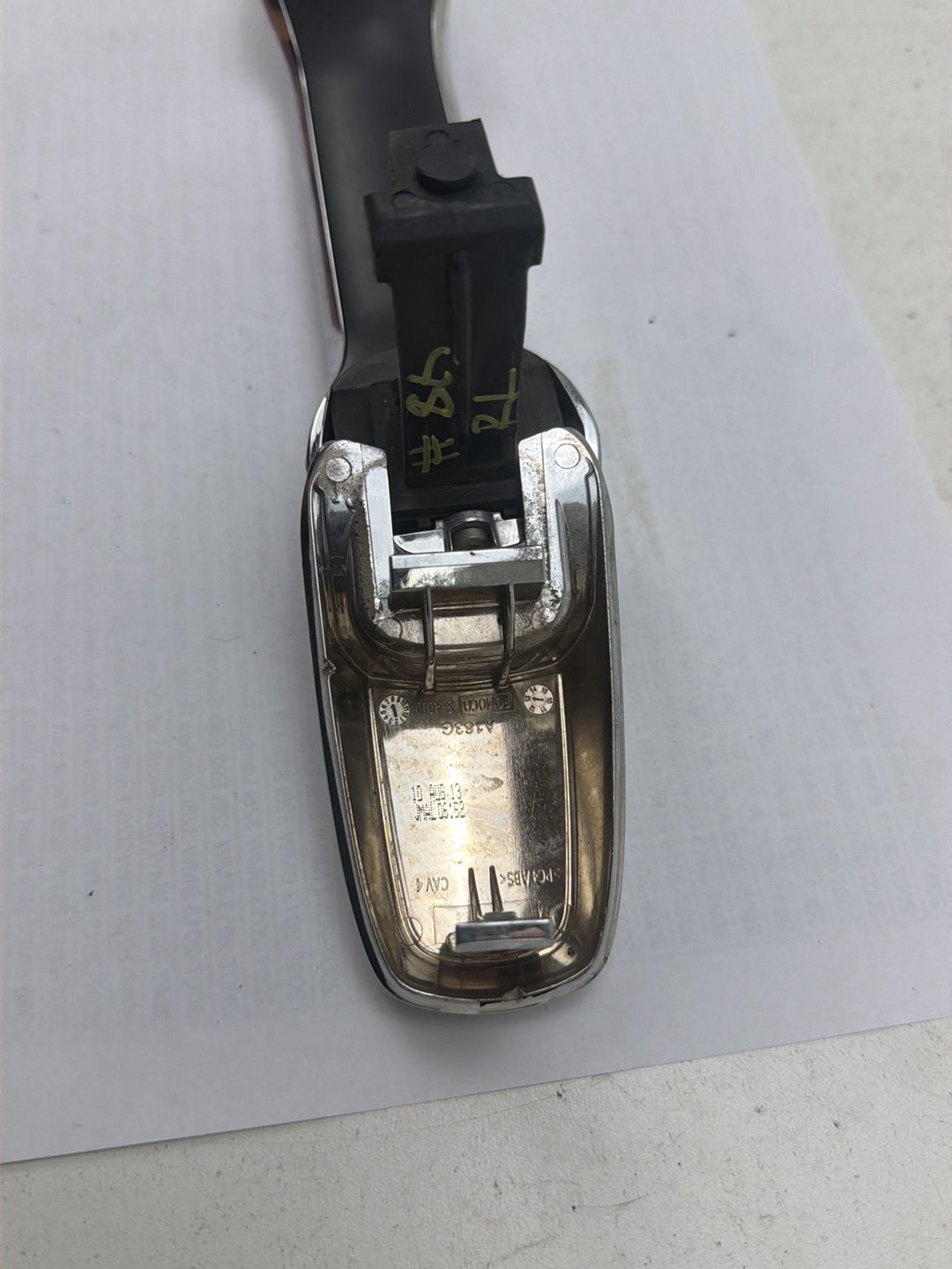 2011-2015 Ford Explorer Left Rear Exterior Door Handle Chrome OEM
