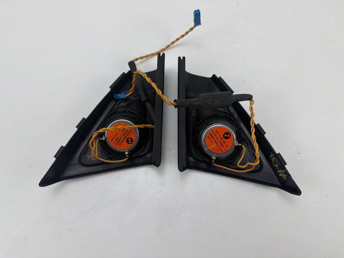 2011-2016 BMW 528i 535i 550i Front Corner Tweeter Speakers 65139184794-02 OEM
