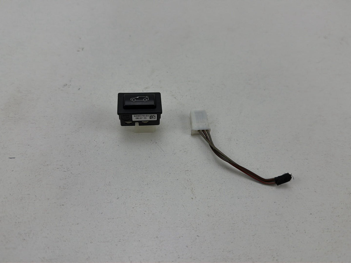 2011-2014 BMW X1 E84 Trunk Lid Release Open Switch Black 9200316-03 OEM