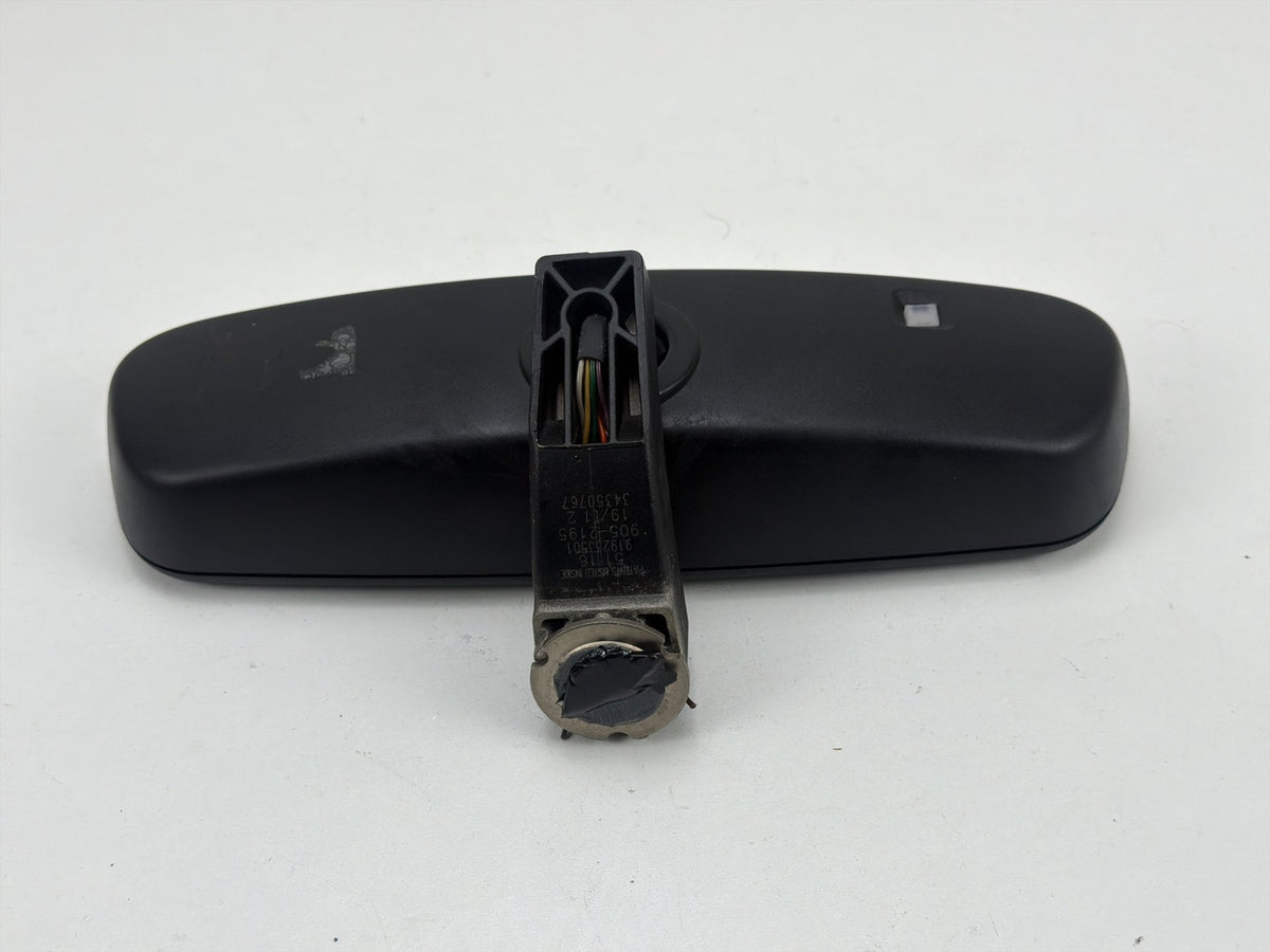 2009-2011 BMW 335i xDrive Interior Rear View Mirror Black E11025891 OEM