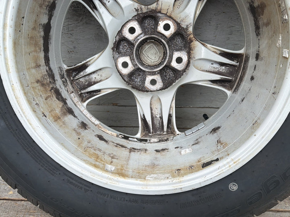 2003-2006 Porsche Cayenne Alloy Wheel Rim w/ Tire 8JX18 ET57 7L5601025C OEM