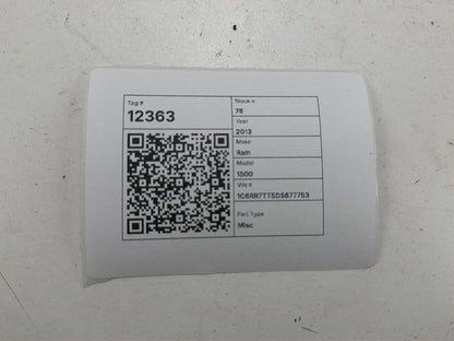2013-2018 Ram 1500 Passive Keyless Entry Proximity Sensor Antenna 56038946AA OEM