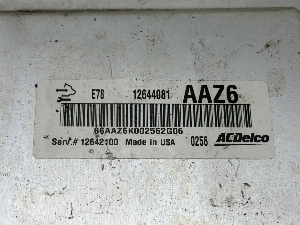 2010-2011 Chevrolet Cruze Engine Computer Control Module 12644081 OEM