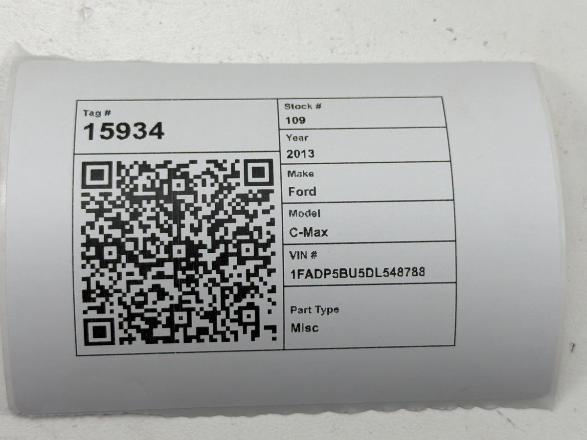 2013-2018 Ford C-Max - Front Right Door Control Module AV6N-14B533-FC OEM