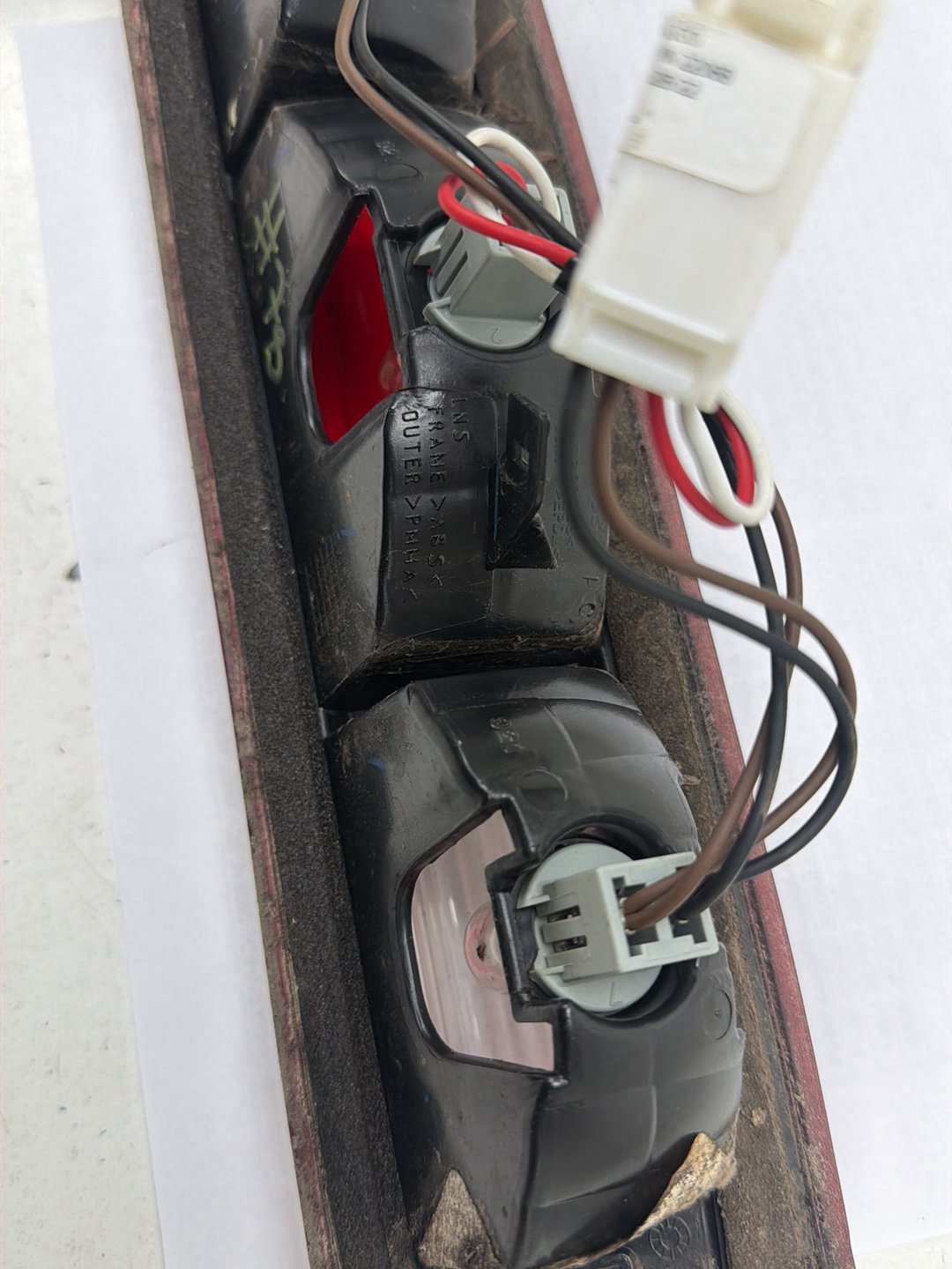 2013-2018 Ram 1500 Rear Centre High Mount Third Brake Tail Light Cargo Lamp OEM
