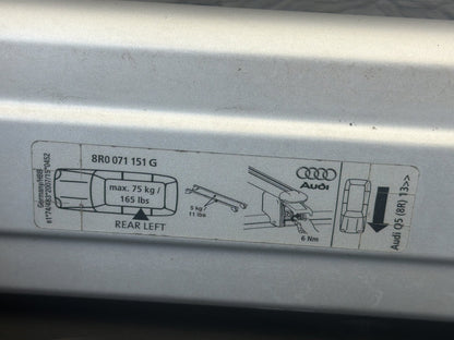 2013-2017 Audi Q5 Roof Luggage Rack Cross Bar Set 8R00071151G OEM
