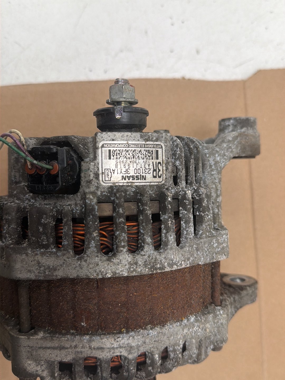 2010-2013 INFINITI G37 Alternator Assembly 231003FY1A OEM