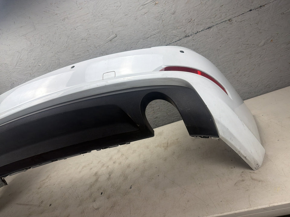 2015-2016 Audi A3 Convertible Rear Bumper Cover Assembly White 89772051