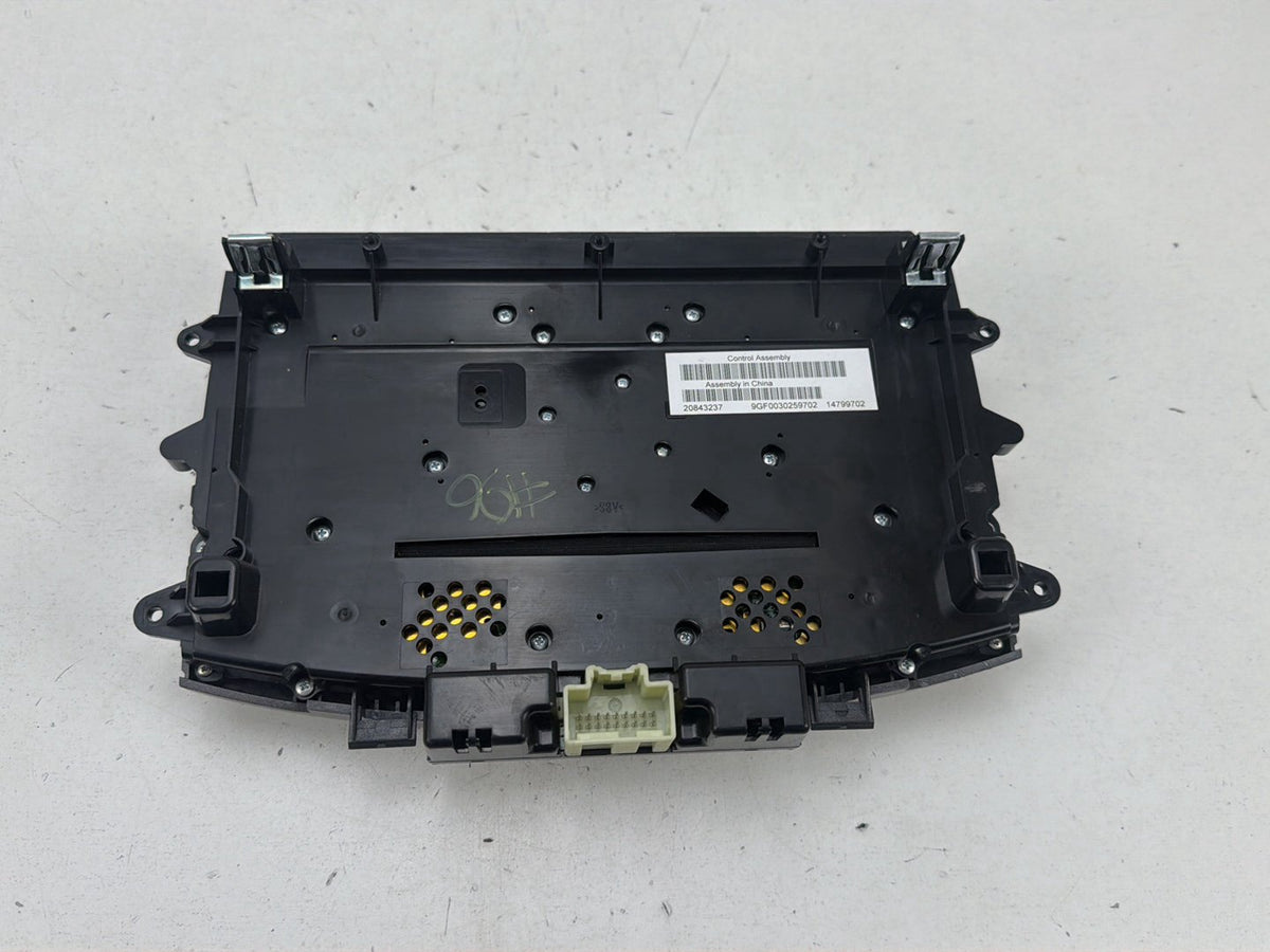 2010 Buick LaCrosse Radio AC Heater Temperature Climate Control Panel OEM