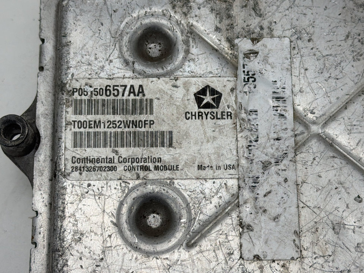 2012 Dodge Avenger Engine Control Module ECU ECM Computer P05150657AA OEM