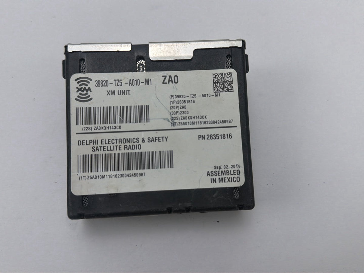 2014-2017 Honda Odyssey E-XL Satellite Radio Receiver Control Module OEM