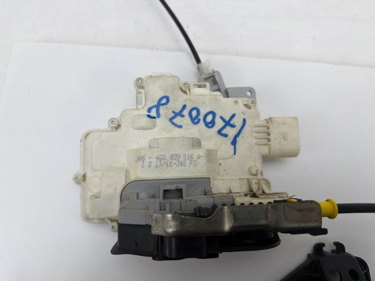 2012-2017 Audi A6 Rear Right Exterior Door Handle w/ Latch Lock Actuator OEM