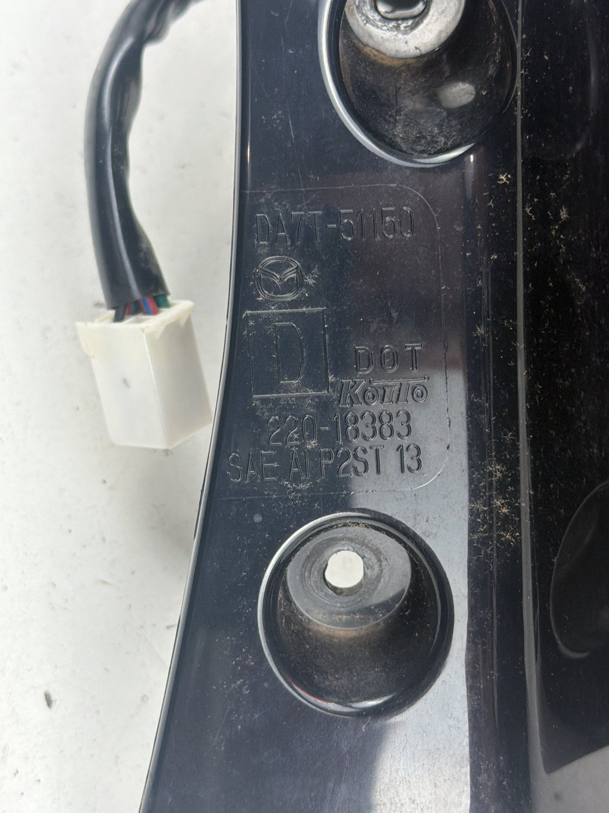 2016-2020 Toyota Yaris Rear Right Passenger Side Quarter Mount Tail Light OEM