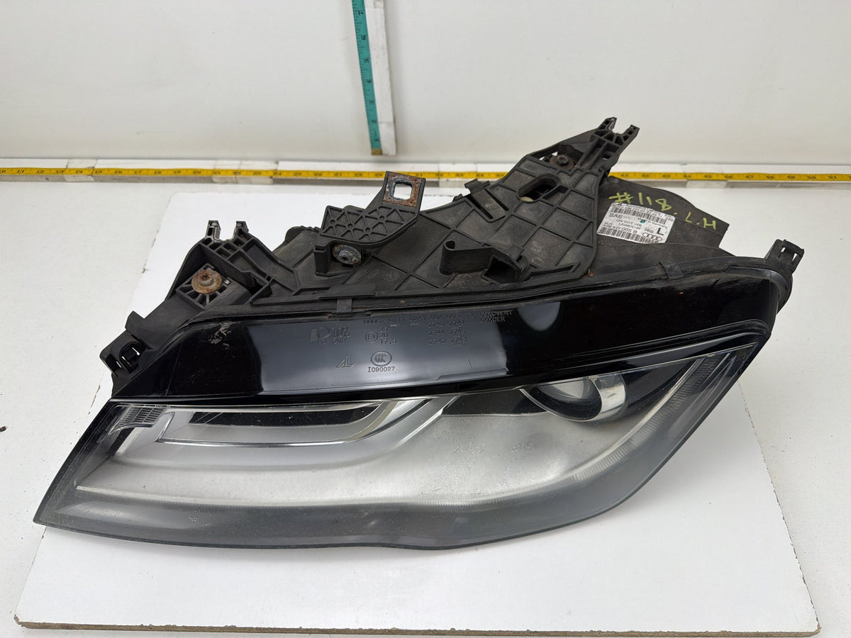 2012-2015 Audi A7 Quattro Left Driver Xenon HID Headlight LED Running Lamps OEM
