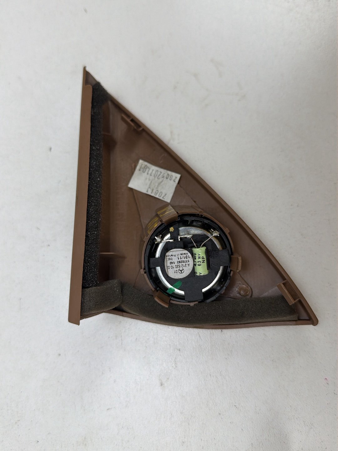 2007-2013 Mercedes-Benz S-Class Front Door Tweeter Speaker Cover Set of 2 OEM