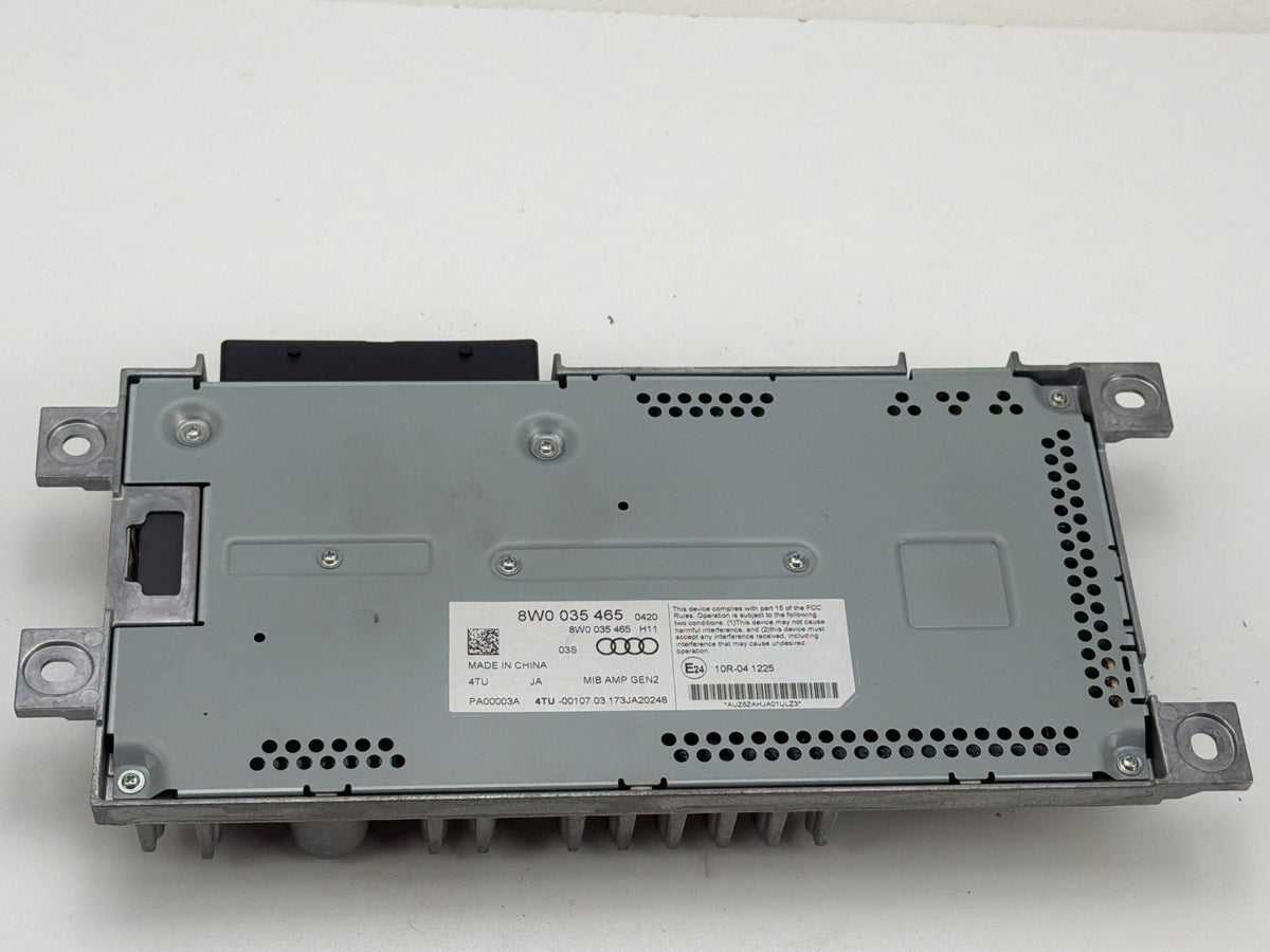 2017-2023 Audi A4 Radio Amplifier AMP Trunk Mounted 8W0035465 OEM