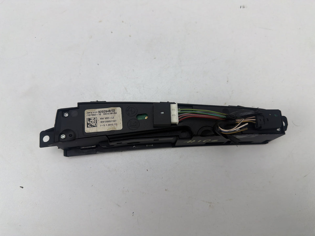 2011-2013 BMW 550i xDrive F10 Center Console Switch Panel 61319202948 OEM