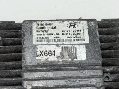 2011-2014 Hyundai Sonata 2.4L Engine Control Module Unit ECU 39101-2G661 OEM