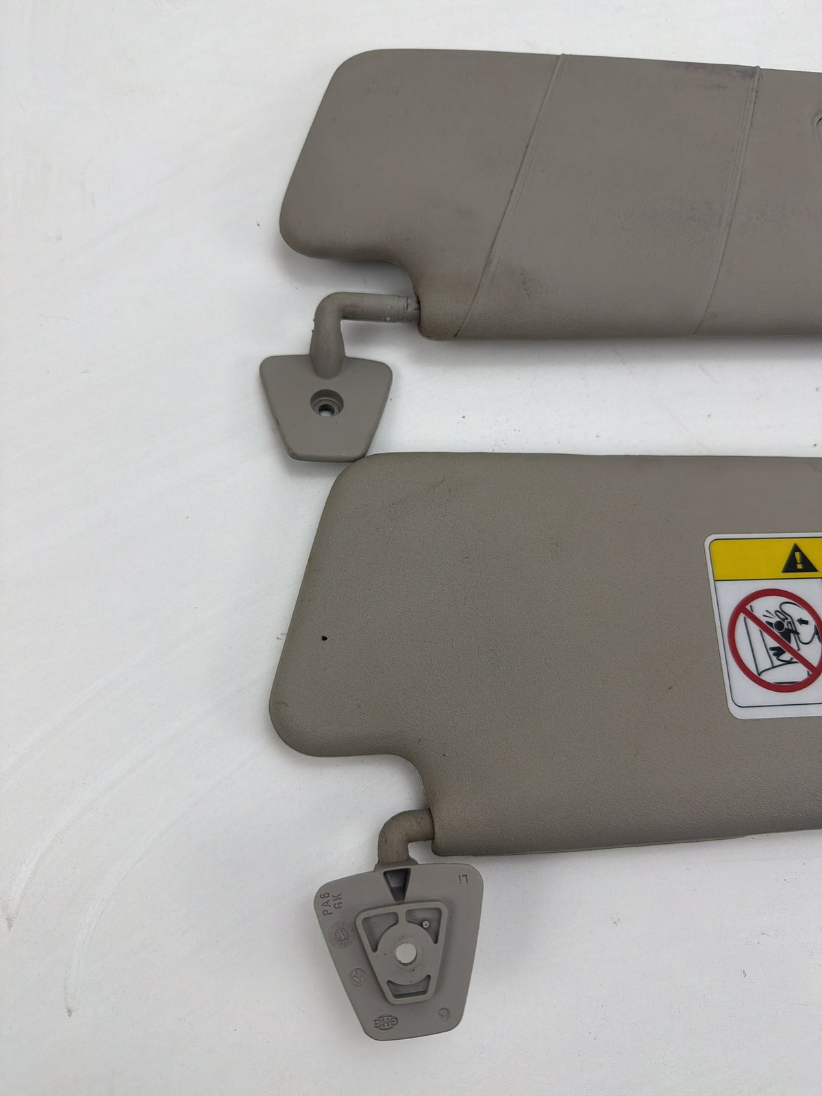 2004-2008 Chrysler Crossfire Front Left & Right Side Sun Visor Set of 2 OEM