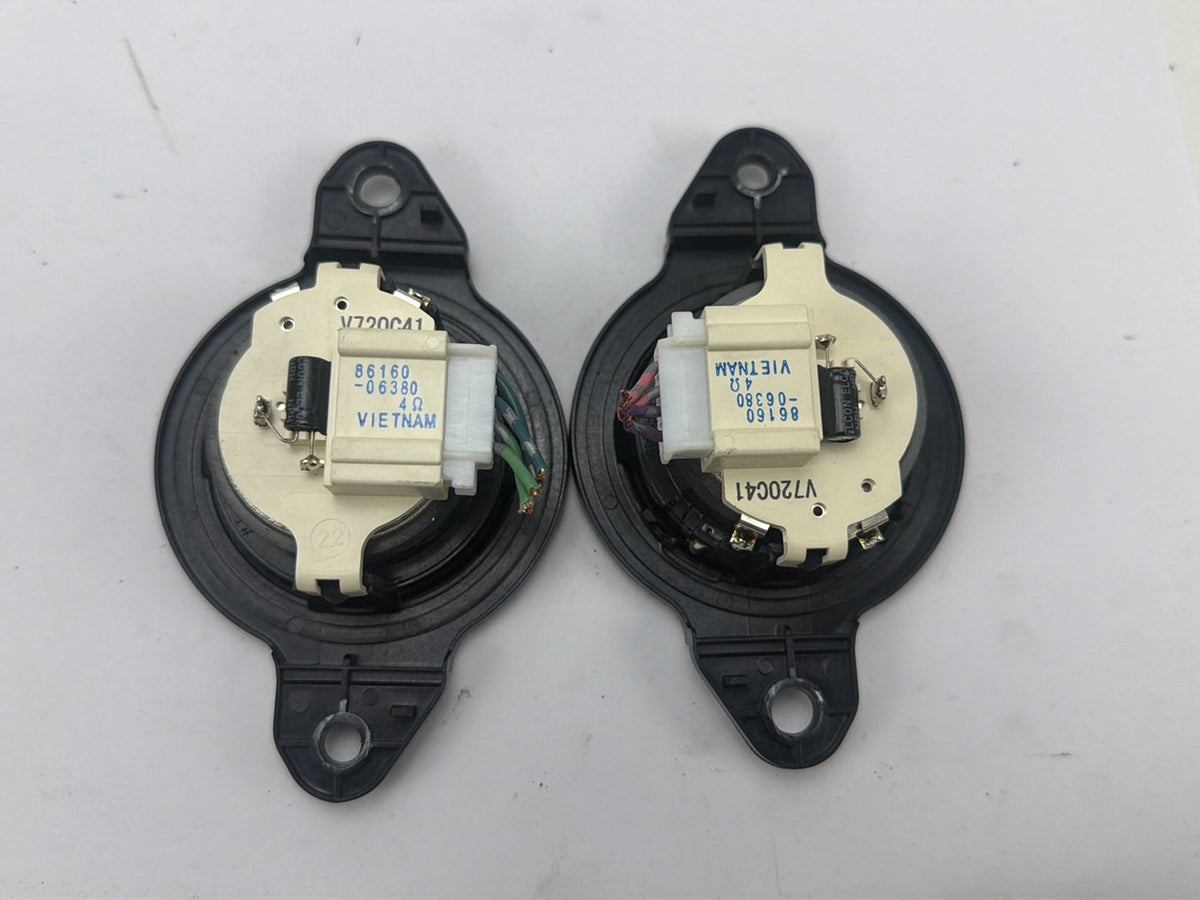 2012-2017 Toyota Camry Front Left Right Tweeter Speaker Set Pair 86160-06380 OEM