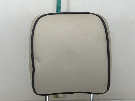 2010-2012 Land Rover Range Rover Rear Left Side Seat Headrest Beige Leather OEM