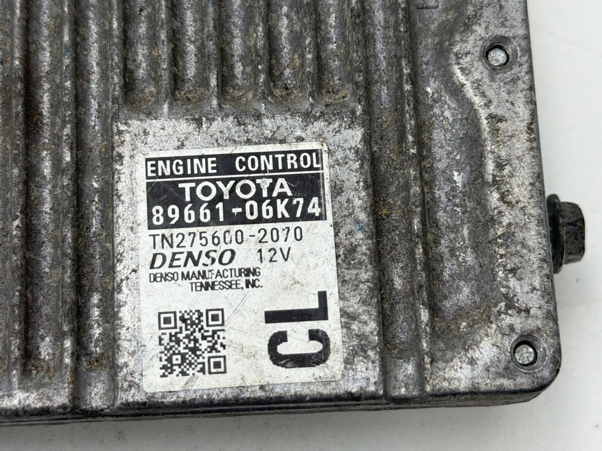2012-2014 Toyota Camry Engine Computer Control Module 89661-06K74 OEM