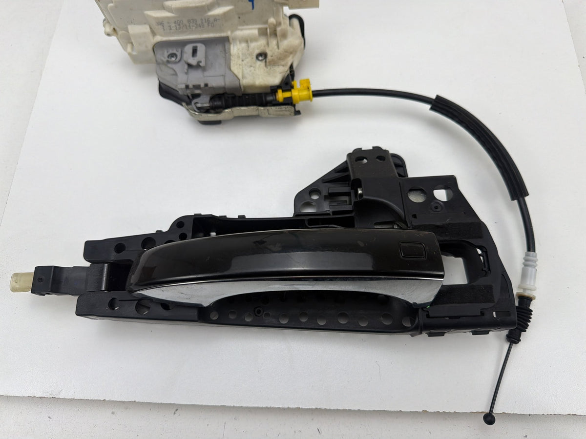 2012-2017 Audi A6 Rear Right Exterior Door Handle w/ Latch Lock Actuator OEM