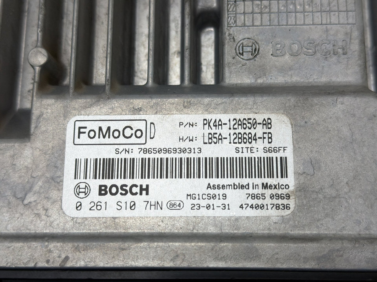 2023-2024 Ford Transit-250 Engine Control Module Unit ECU PK4A-12A650-AB OEM