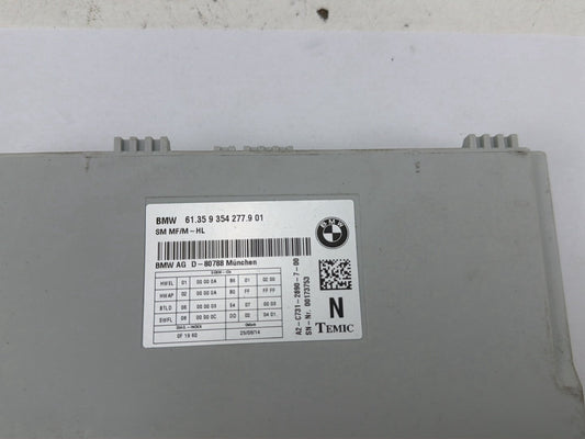 2014-2016 BMW 228i Front Left Seat Control Module 61.35 9 354 277.9 01 OEM