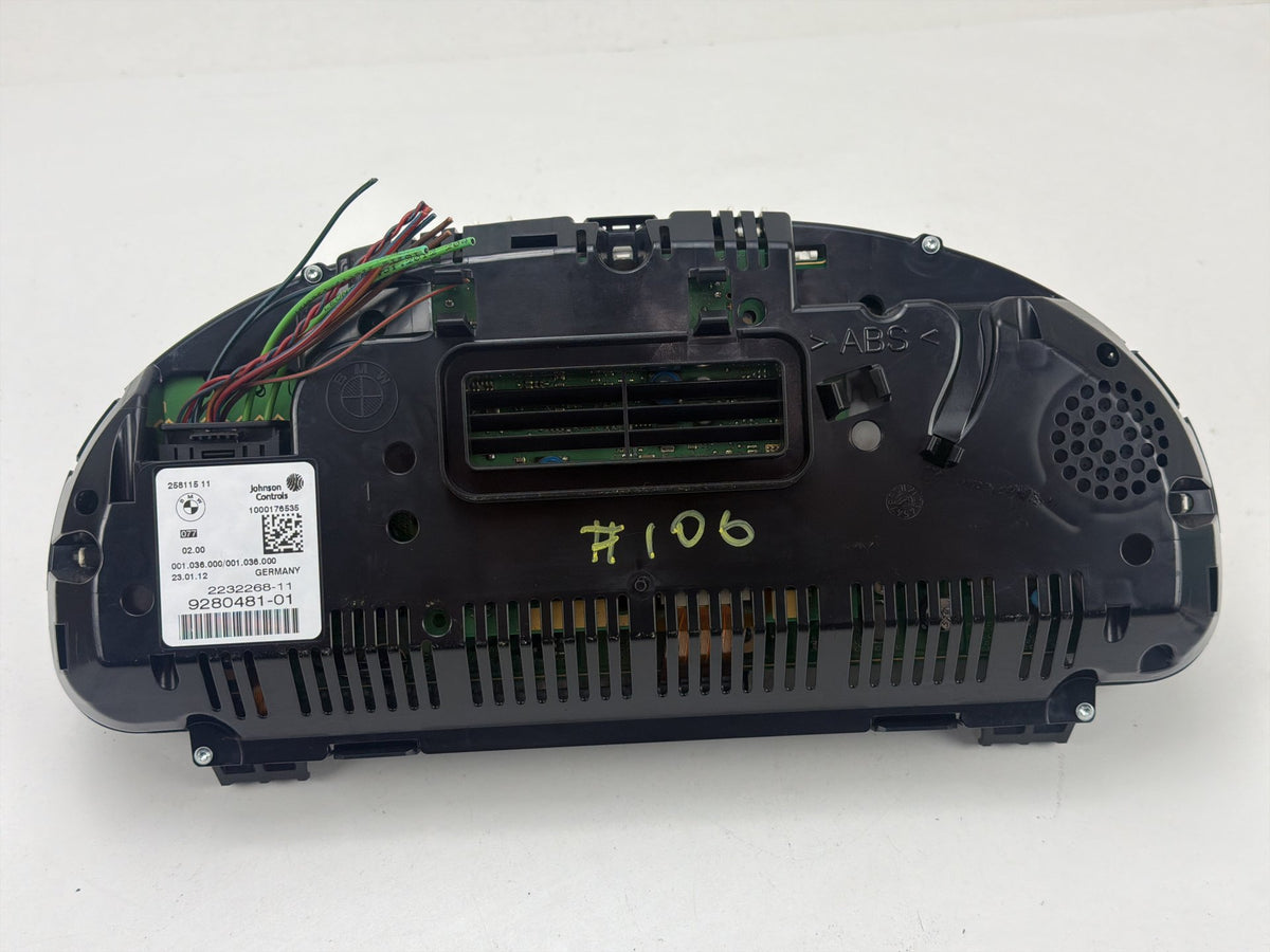 2011-2013 BMW 550i xDrive Gauges Speedometer Instrument Cluster 9280481-01 OEM