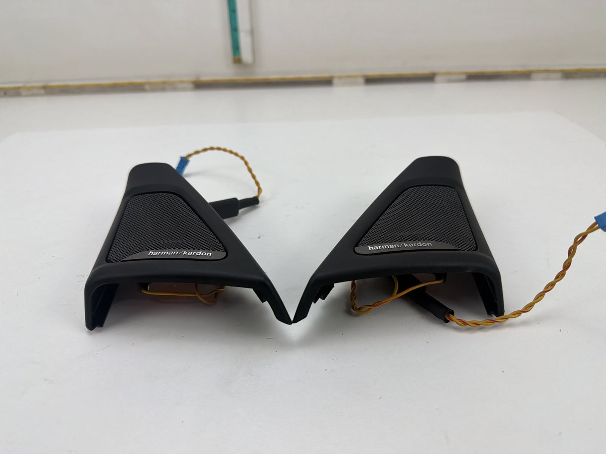 2011-2016 BMW 528i 535i 550i Front Corner Tweeter Speakers 65139184794-02 OEM