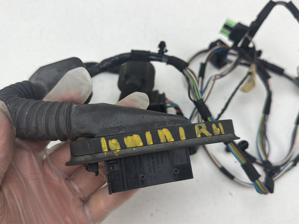 2007-2013 Mini Cooper R56 Front Right Door Wiring Harness 9154133 OEM
