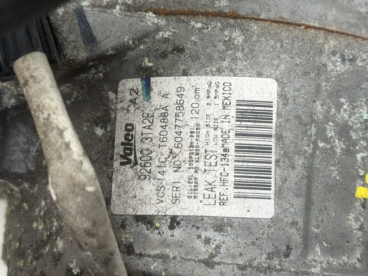 2013-2018 Nissan Altima A/C Compressor Pump with Clutch 92600 3TA2E OEM