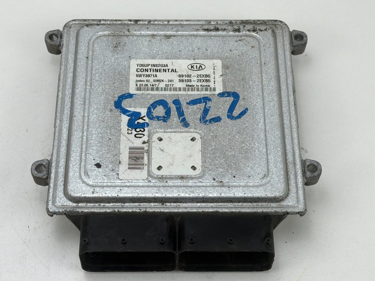 2015-2016 Kia Forte Engine Computer/ ECU Control Module 39102-2EXB5 OEM