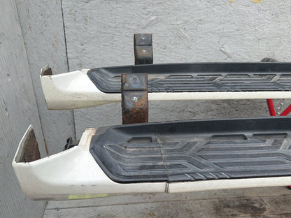 2011-2013 Infiniti QX56- Left/Right Side Skirt Running Board Step Plate Set OEM