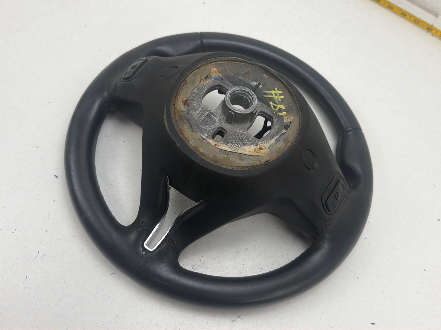 2014-2017 Maserati Ghibli Black Steering Wheel W/Audio Cruise Switches OEM