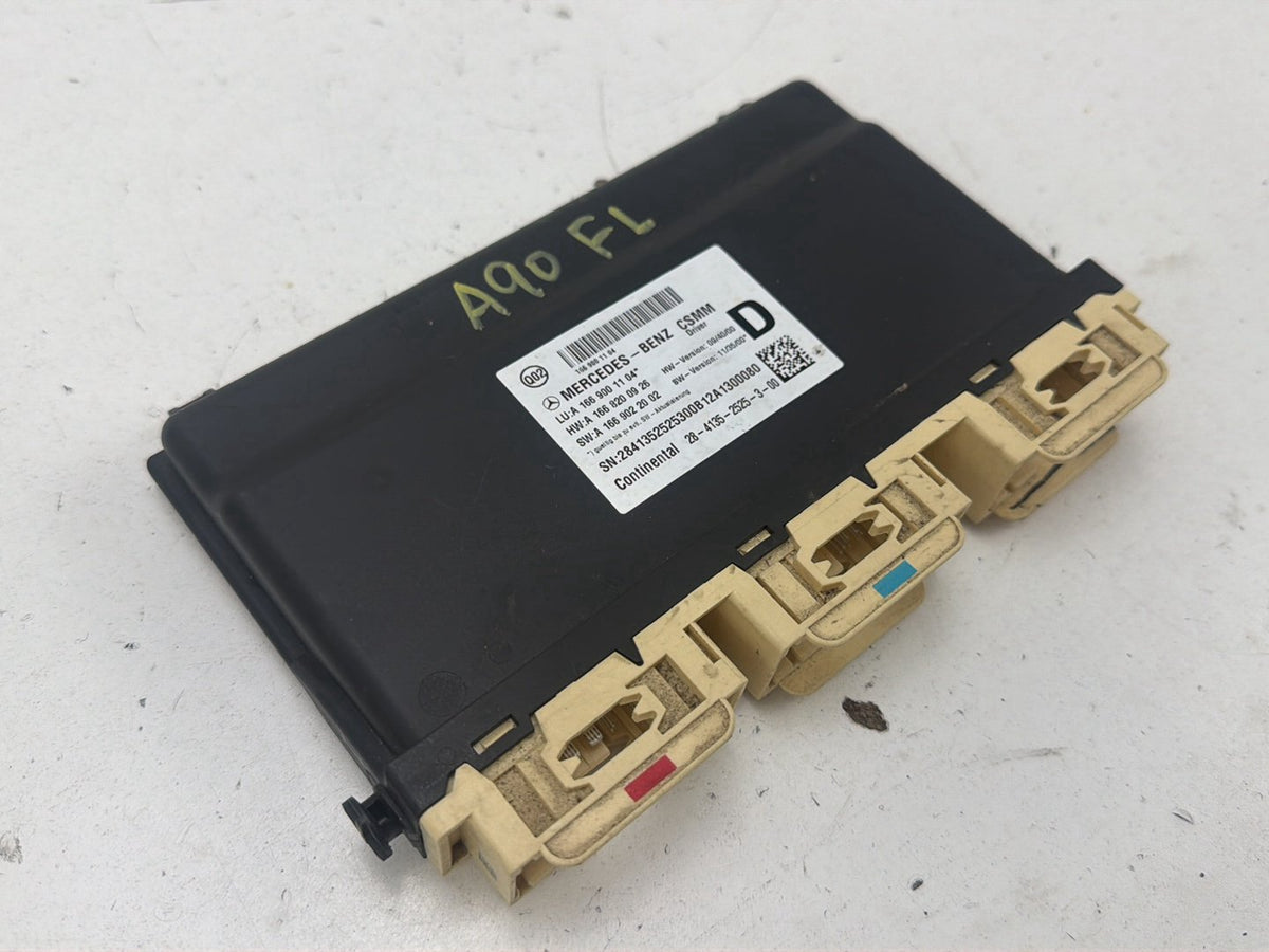 2013-2019 Mercedes-Benz X166 GL450 GL550 Front Left Side Seat Control Unit OEM