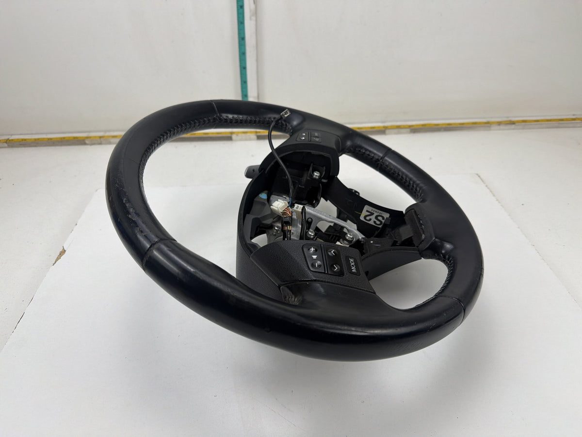 2006-2013 Lexus IS250 Steering Wheel w/ Shift Paddles Black GS120-02380 OEM