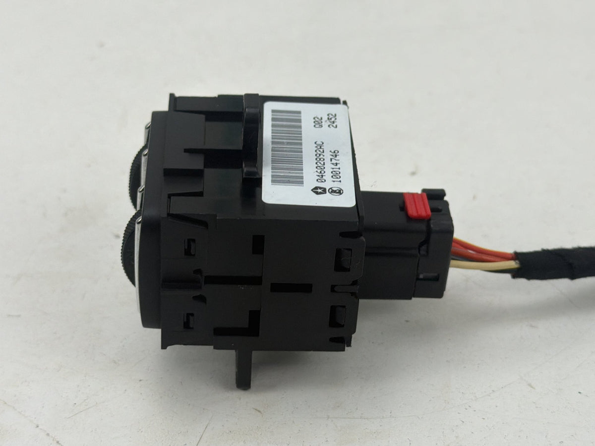 2011-2014 Dodge Charger LD - Interior Light Dimmer Control Switch 04602892AC OEM