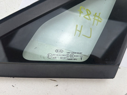 2015-2021 Kia Sedona Front Left Driver Side Pillar Corner Vent Window Glass OEM