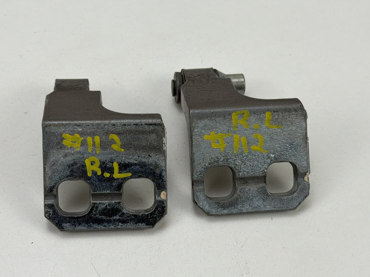 2014-2021 Maserati Quattroporte Rear Left Driver Side Door Hinges Set OEM