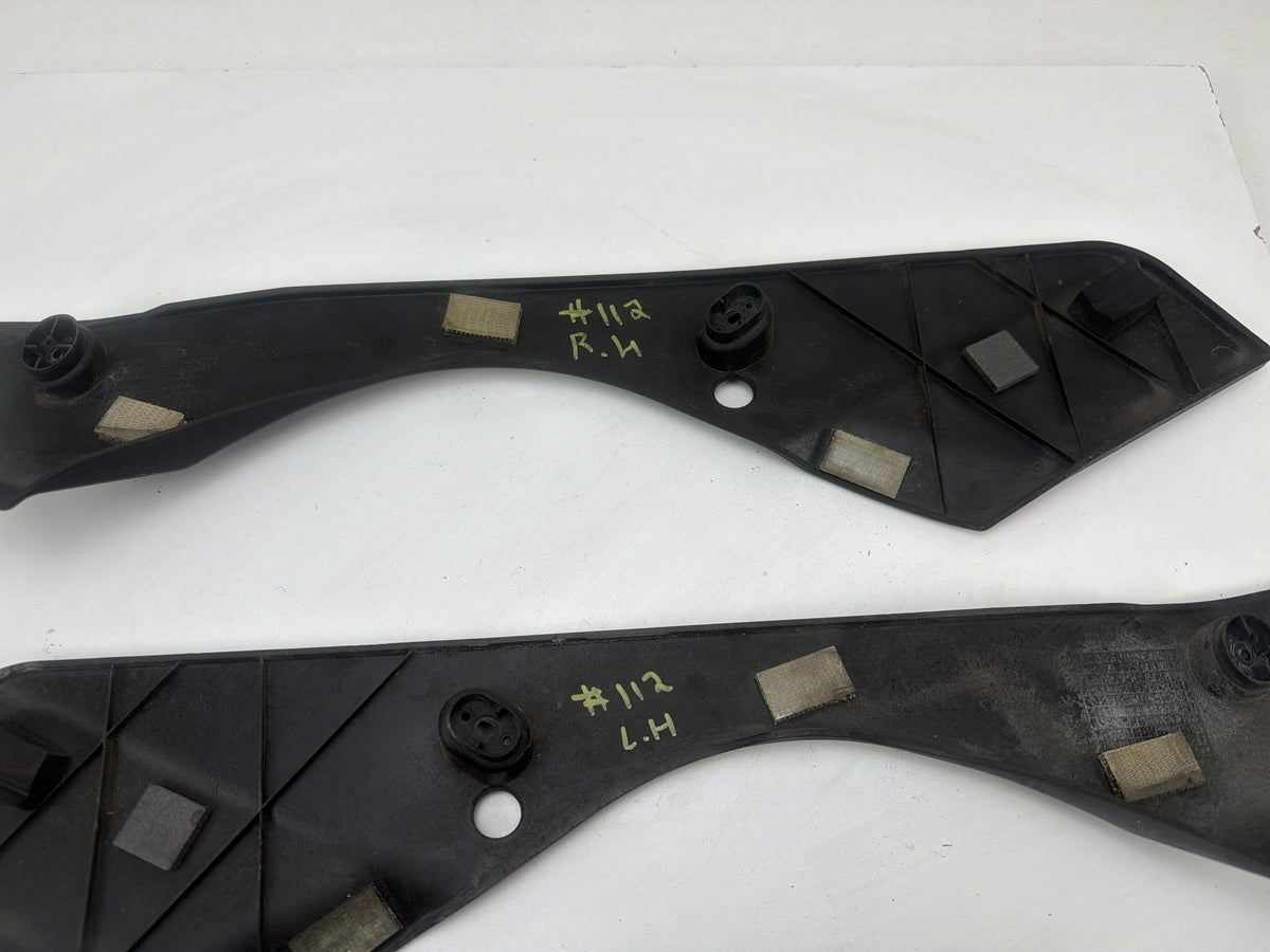 2014-2016 Maserati Quattroporte Left & Right Headlight Trim Cover Set of 2 OEM